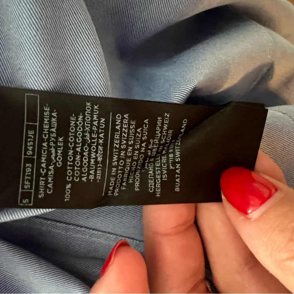 Tom Ford Sky Blue Dress Shirt - Picture 4 of 4